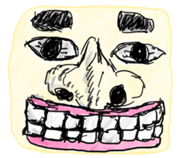 japanese girl bokumaru sticker sticker #1273982