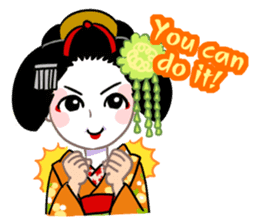 Maiko in Kyoto(English) sticker #1274007