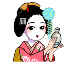 Maiko in Kyoto(English) sticker #1274014