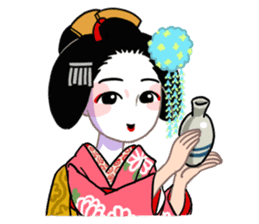 Maiko in Kyoto(English) sticker #1274014