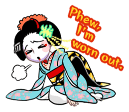 Maiko in Kyoto(English) sticker #1274018
