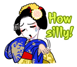 Maiko in Kyoto(English) sticker #1274021