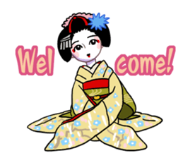 Maiko in Kyoto(English) sticker #1274037