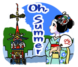 Maiko in Kyoto(English) sticker #1274039