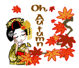 Maiko in Kyoto(English) sticker #1274040