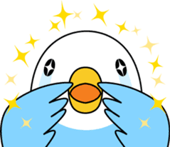 Budgerigar "Sekiseinko-kko" sticker #1274208