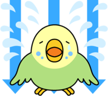Budgerigar "Sekiseinko-kko" sticker #1274210