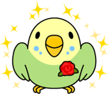 Budgerigar "Sekiseinko-kko" sticker #1274213