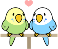 Budgerigar "Sekiseinko-kko" sticker #1274214