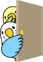Budgerigar "Sekiseinko-kko" sticker #1274218