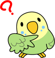 Budgerigar "Sekiseinko-kko" sticker #1274221
