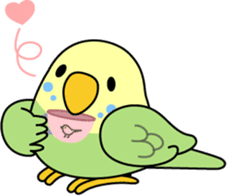 Budgerigar "Sekiseinko-kko" sticker #1274227