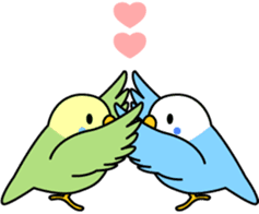 Budgerigar "Sekiseinko-kko" sticker #1274232