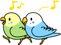 Budgerigar "Sekiseinko-kko" sticker #1274234