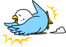 Budgerigar "Sekiseinko-kko" sticker #1274235