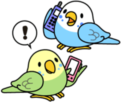 Budgerigar "Sekiseinko-kko" sticker #1274238