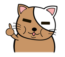 My fat cats sticker sticker #1274585