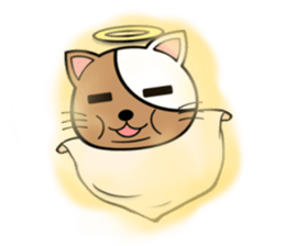 My fat cats sticker sticker #1274600
