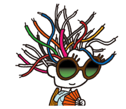 rocking' sea slug, 'Sonnen-chan' sticker #1275038