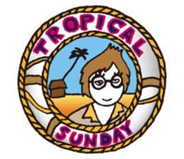 rocking' sea slug, 'Sonnen-chan' sticker #1275040