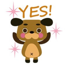 Bow-wow waltz sticker #1275963