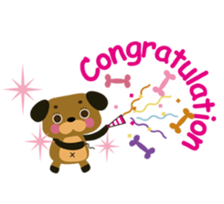 Bow-wow waltz sticker #1275970