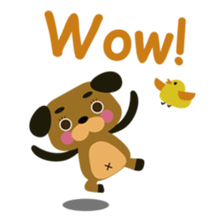 Bow-wow waltz sticker #1275980