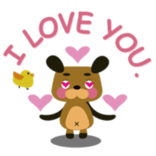 Bow-wow waltz sticker #1275981