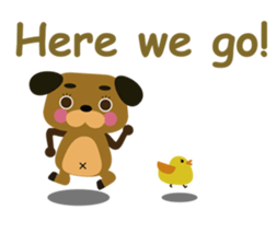 Bow-wow waltz sticker #1275982