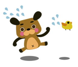 Bow-wow waltz sticker #1275993