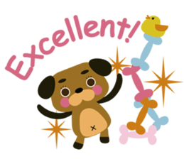 Bow-wow waltz sticker #1275996