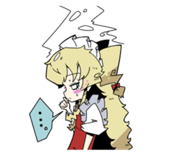 Dull Maid Sticker sticker #1276128