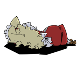 Dull Maid Sticker sticker #1276137