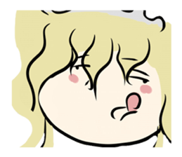 Dull Maid Sticker sticker #1276142