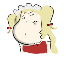 Dull Maid Sticker sticker #1276157