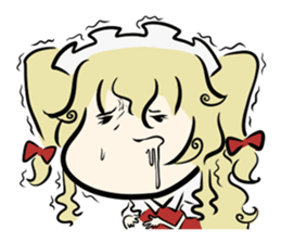 Dull Maid Sticker sticker #1276161