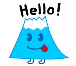 Mr. Mt fuji in japan sticker #1277043