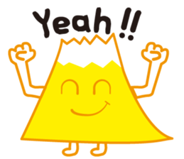 Mr. Mt fuji in japan sticker #1277045