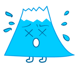 Mr. Mt fuji in japan sticker #1277046
