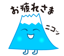 Mr. Mt fuji in japan sticker #1277049