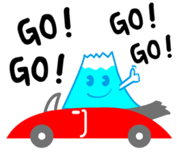 Mr. Mt fuji in japan sticker #1277050