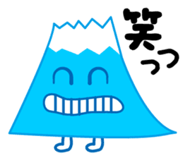 Mr. Mt fuji in japan sticker #1277061