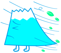 Mr. Mt fuji in japan sticker #1277074