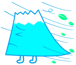 Mr. Mt fuji in japan sticker #1277074