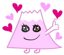 Mr. Mt fuji in japan sticker #1277075