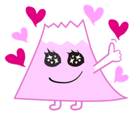 Mr. Mt fuji in japan sticker #1277075
