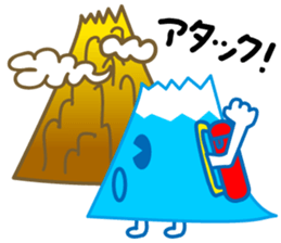 Mr. Mt fuji in japan sticker #1277080