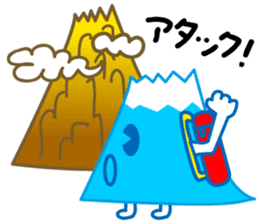 Mr. Mt fuji in japan sticker #1277080