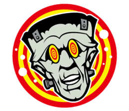 Funny Frankenstein sticker #1277774