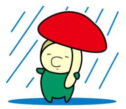The Mushroom Hunter CHI-SAN sticker #1277889